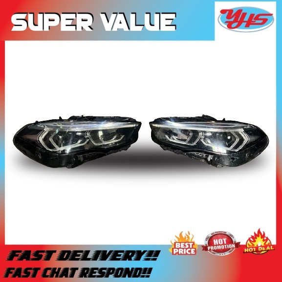 USED ORI BMW 218i F44 2015-2022 HEAD LAMP RH LH (RH) thumbnail