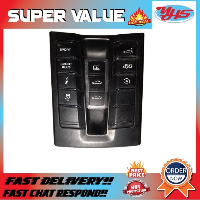 USED ORIGINAL PORSCHE CAYMAN 911 991 2008-2016 MULTIFUNCTIONAL SWITCH CONTROL