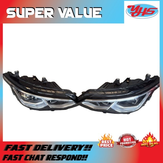 USED ORI VOLKSWAGEN GOLF MK8 2017-2023 HEAD LAMP RH LH (LH) thumbnail