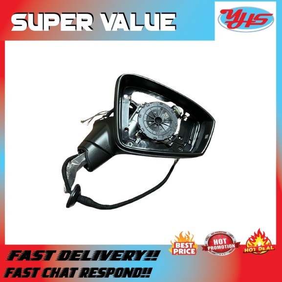 NEW ORI VOLKSWAGEN TIGUAN SIDE MIRROR RH HOUSING