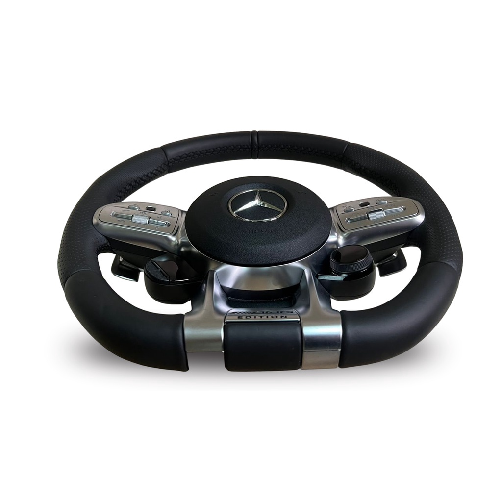 USED ORI MERCEDES A35 W177 W247 W118 2018-2022 AMG STEERING WHEEL WITH AIRBAG thumbnail