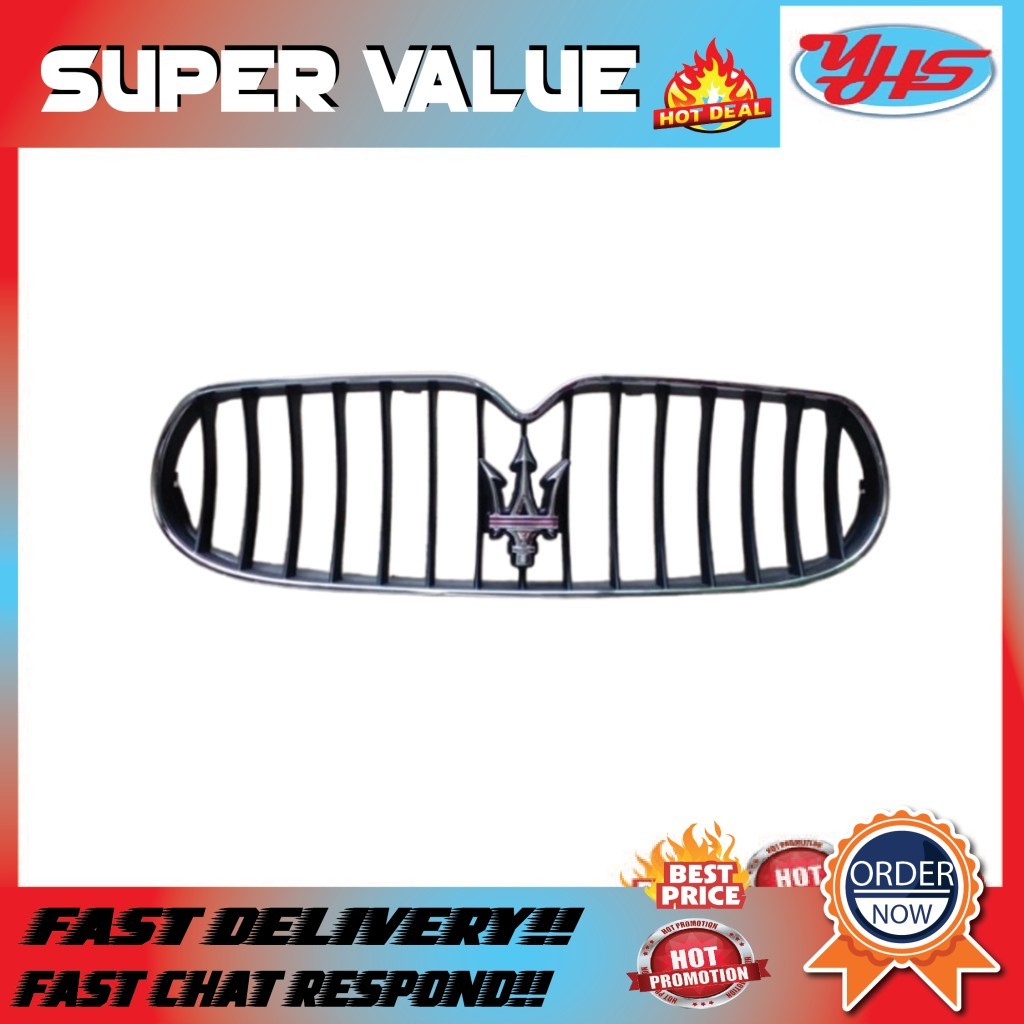 USED ORI MASERATI Quattroporte M139 2014-2017 Front Grille 81255800