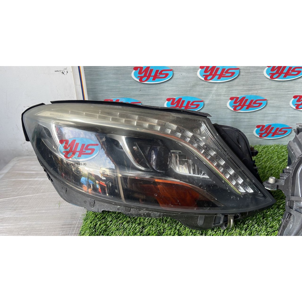 USED W222 Mercedes-Benz S-Class head lamp complete (1 pair) thumbnail