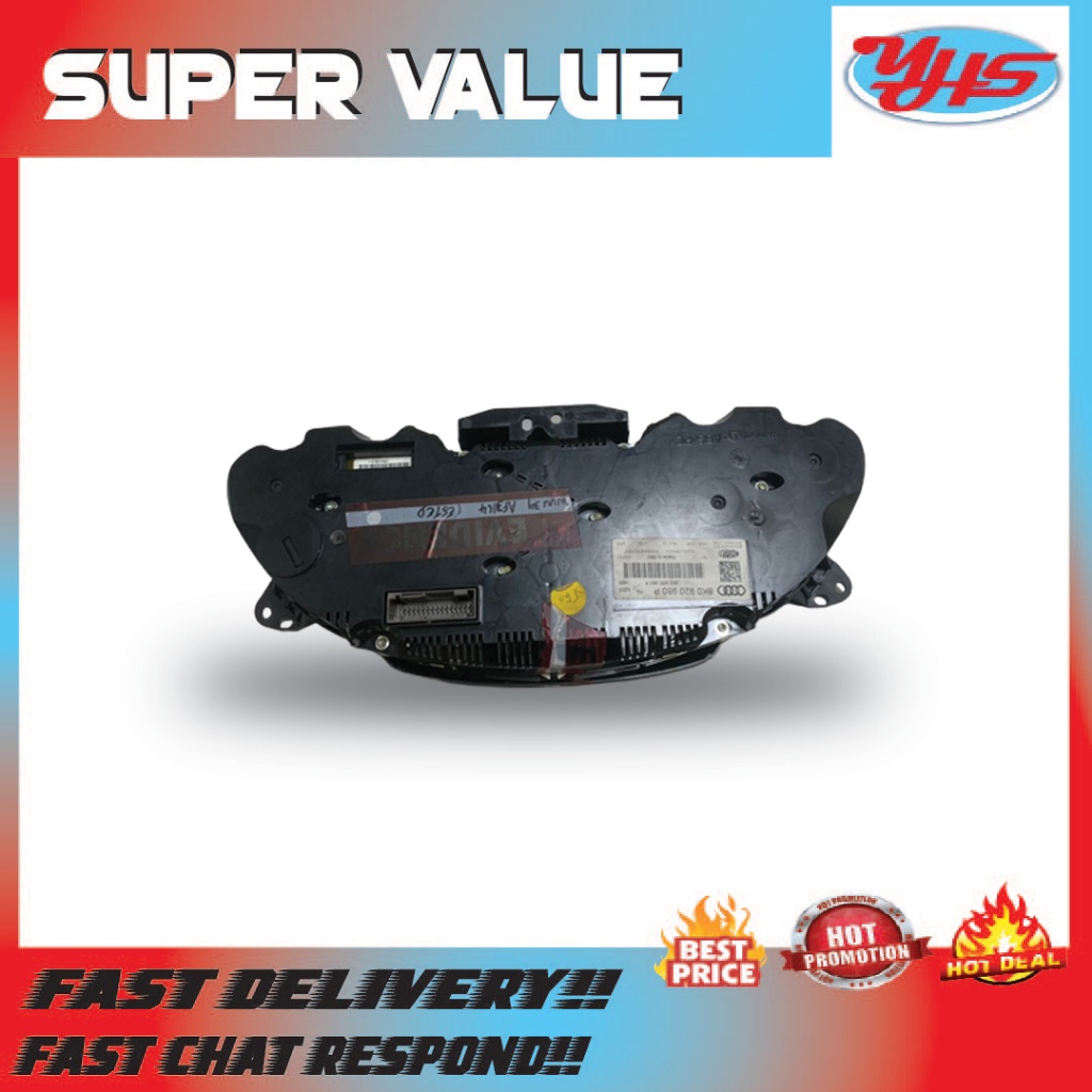 Used Ori Audi S4 B8 2008-12 Speedo Clock Instrument Cluster Manufacturer 8K0920980P thumbnail
