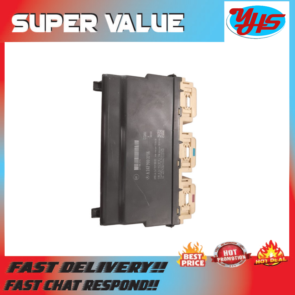 USED ORIGINAL MERCEDES BENZ GLB X247 2014-2020 FRONT LEFT SEAT CONTROL UNIT thumbnail