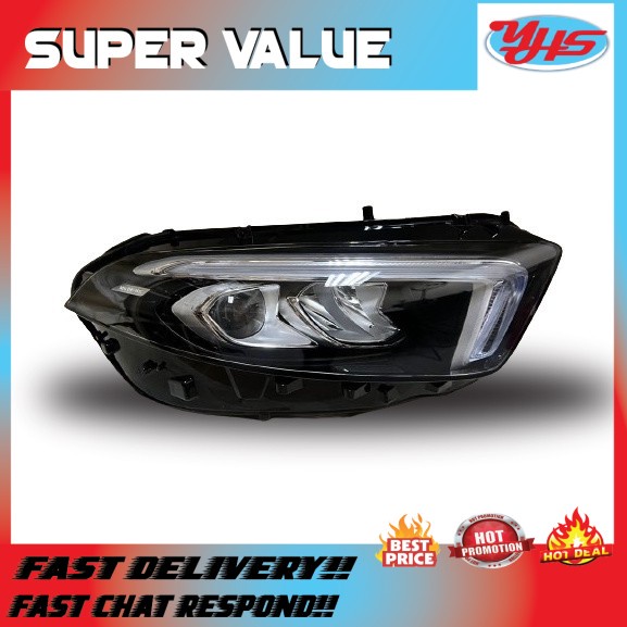 USED ORI MERCEDES W177 A200 2015-2017 LED HEAD LAMP LH
