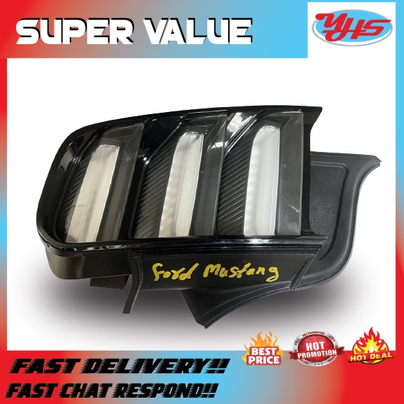USED ORI FORD MUSTANG  2013-2018 RIGHT REAR TAIL LIGHT (LEFT) thumbnail