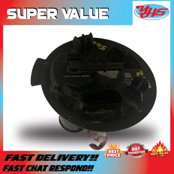 USED ORI MERCEDES BENZ W222 S400 2013/2019 FULE PUMP ASSEMBLY