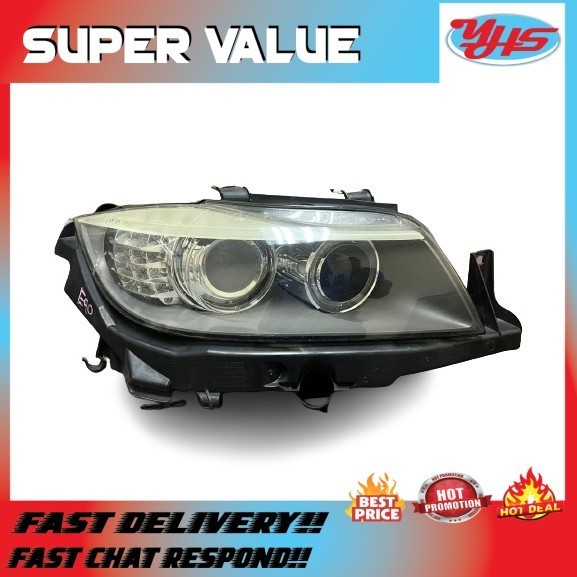 USED OEM BMW E90 LCI 2011-2014 HEADLIGHT RH