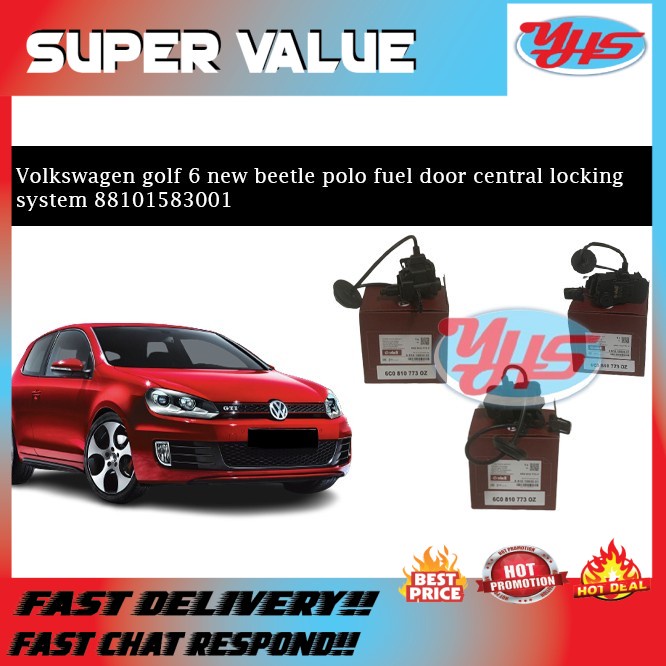 New Volkswagen golf 6 new beetle polo fuel door central locking system 88101583001