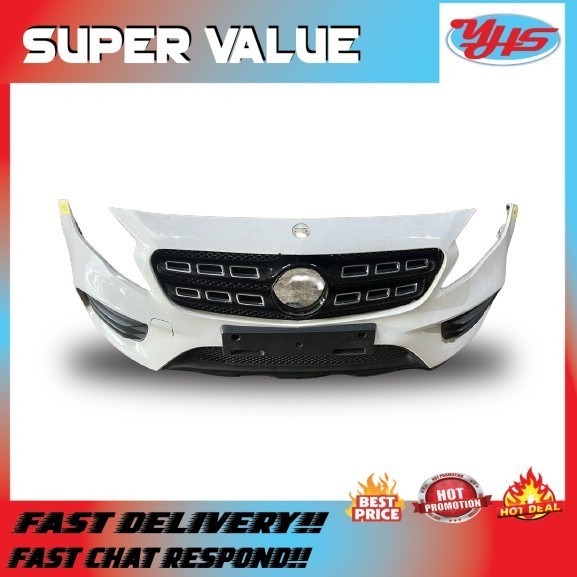 USED ORI MERCEDES AMG LINE W156 2015-2019 FRONT BUMPER