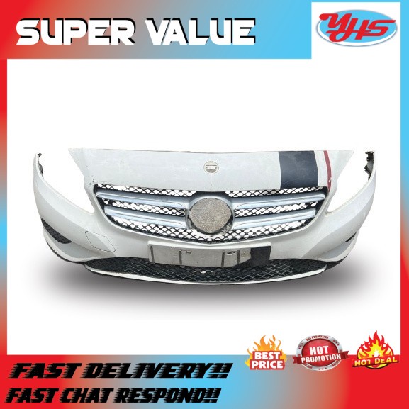 USED ORI MERCEDES W176 A200 2014-2016 FRONT BUMPER