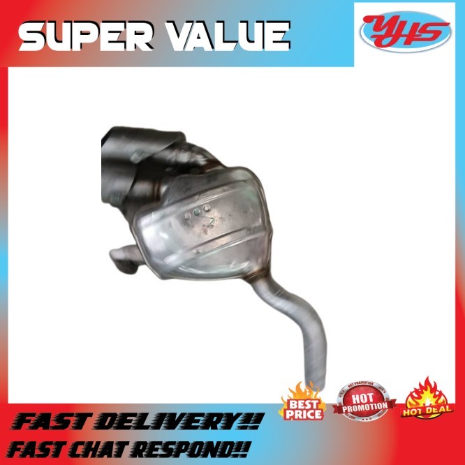 2015 - 2018 PORSCHE MACAN 95B EXHAUST MUFFLER SILENCER TAIL PIPE REAR (ORI) (USED) (RIGHT (95B253612M))