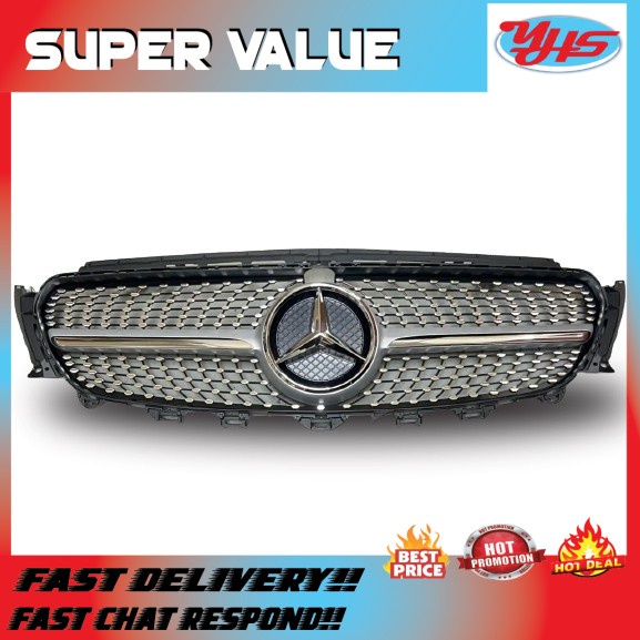 NEW OEM MERCEDES W238-213 2014-2017 FRONT GRILL