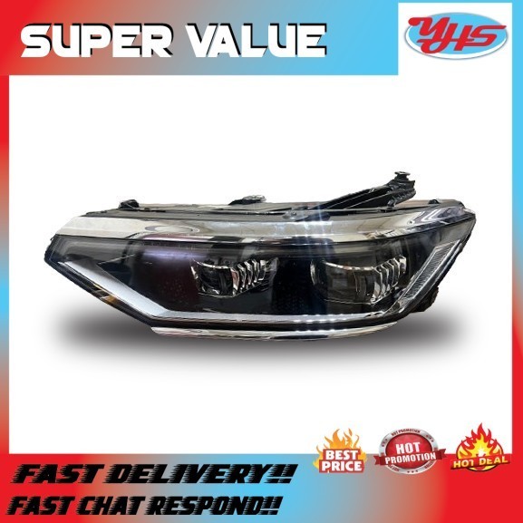 USED ORI VOLKSWAGEN PASSAT B.5 NEW FACELIFT 2017-2022 HEAD LAMP LH