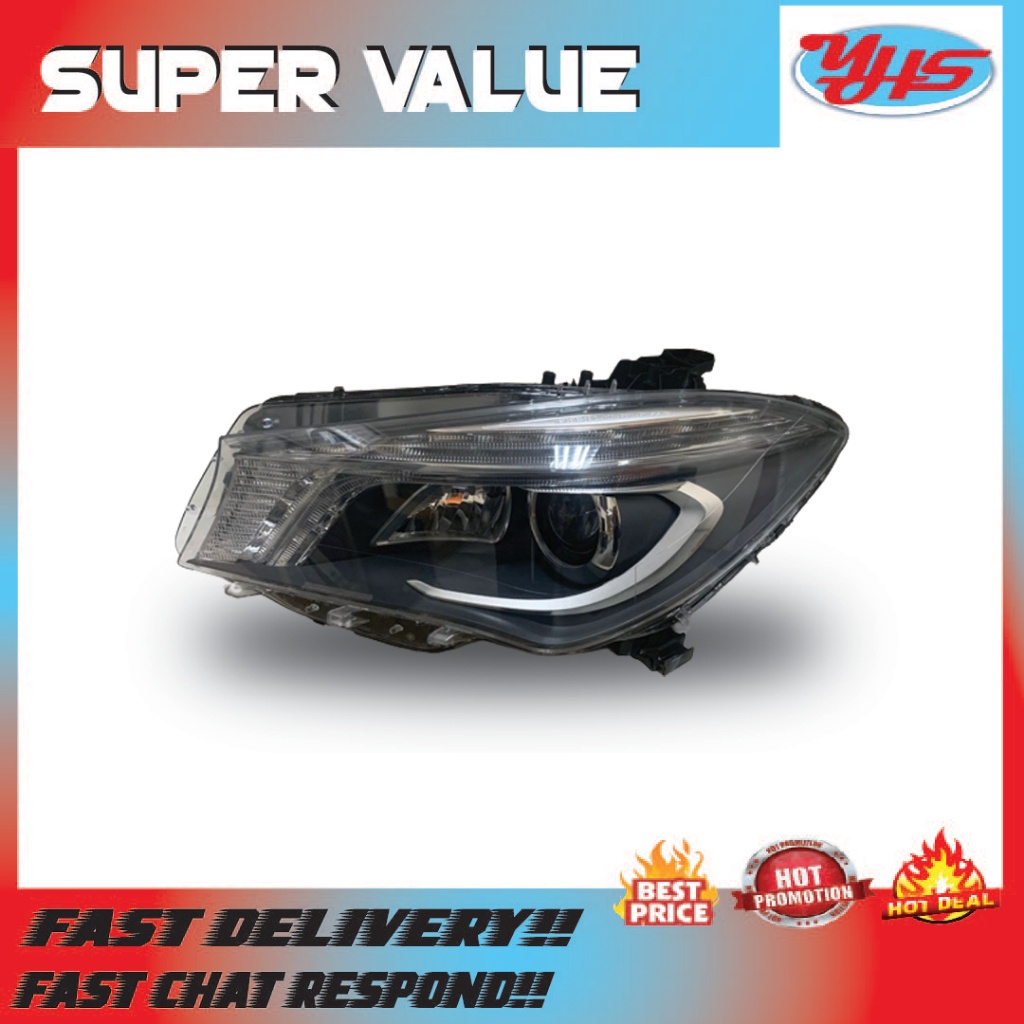 Used Ori Mercedes-Benz W117 head light active light A1179064700 thumbnail