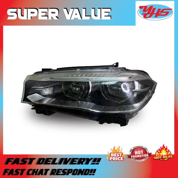 USED ORI BMW F15 ADAPTIVE FULL LED HEADLIGHT HEAD LAMP LH