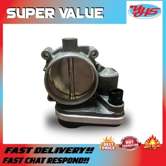 USED ORI BMW E60 M54 2006-2008 THROTTLE BODY
