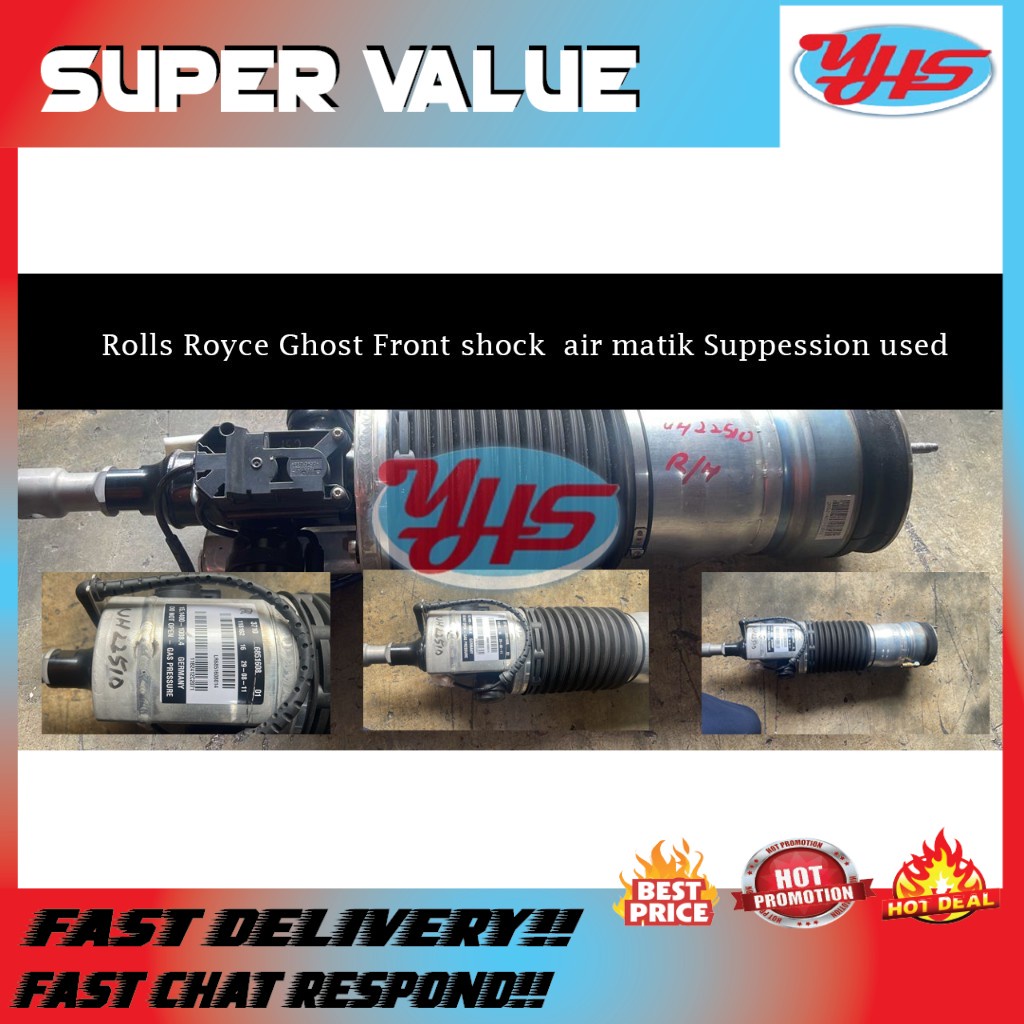 Used Rolls Royce Ghost Front shock air matik Suspension 37106851608