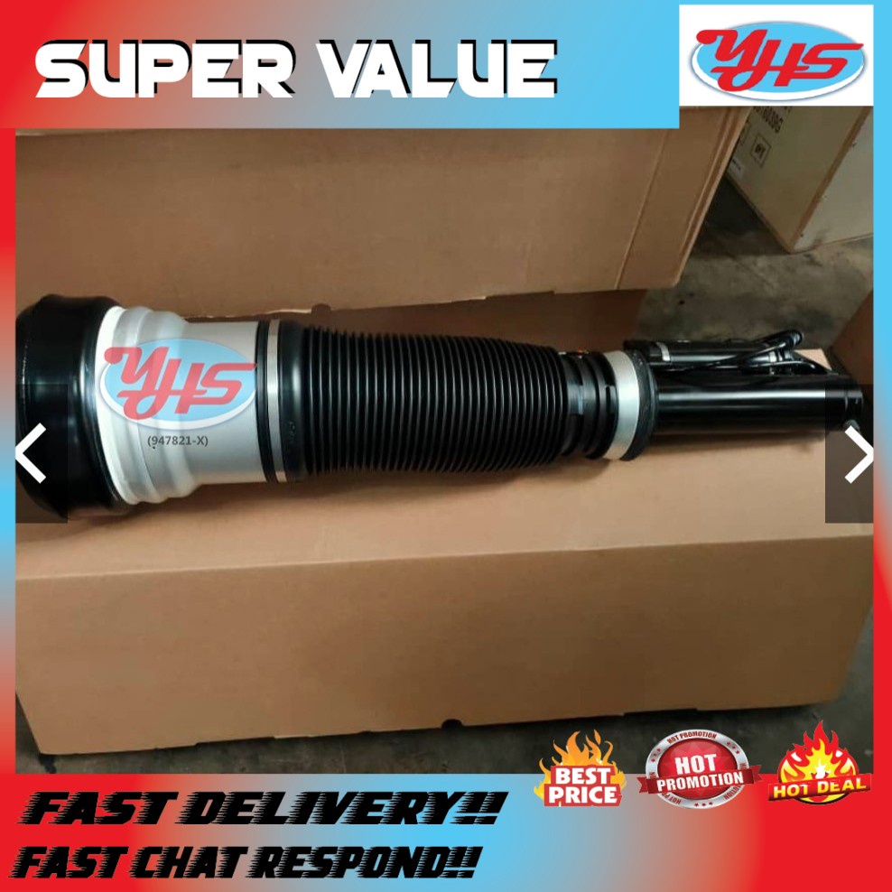 OEM NEW MERCEDES BENZ S-CLASS W220 AIRMATIC ABSORBER FRONT LEFT / RIGHT AIR SUSPENSION STRUT SHOCK ABSORBER DEPAN (RIGHT)