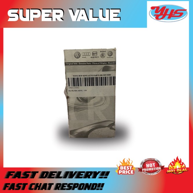NEW ORI VOLKSWAGEN AUDI 2011-2016 OIL FILTER