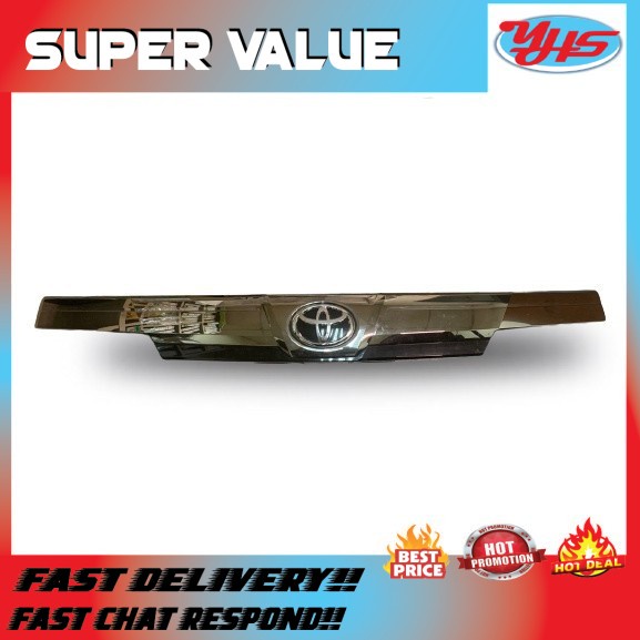 ORI TOYOTA VELLFIRE AGH 30 JAPAN REAR BOAT LIT GARNISH BOAT LIT CROME