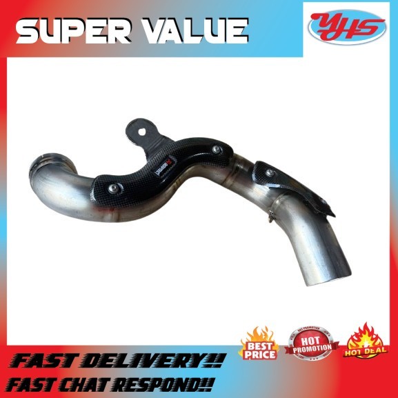 NEW ORI BMW K46 2015-2018 AKRAPOVIC EXHAUST LINKPIPE