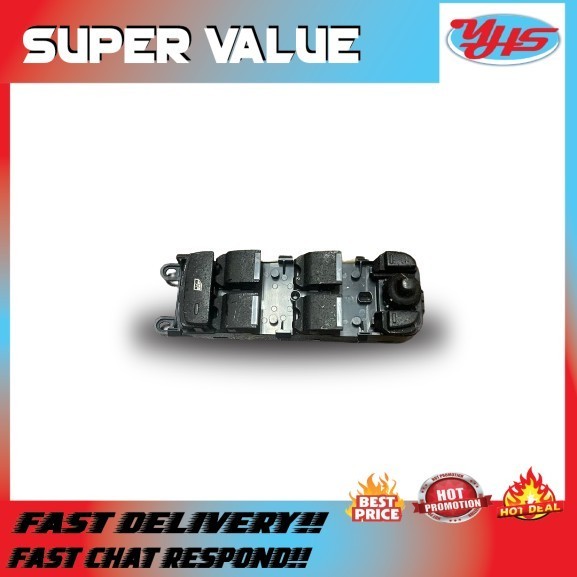 USED ORI JAGUAR XF 2013-2018 MASTER WINDOW SWITCH
