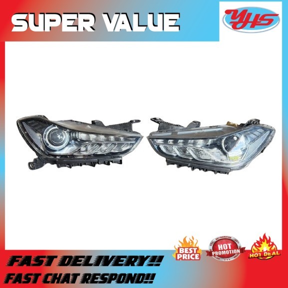 USED ORI MASERATI GHIBLI 3.0 V6 2013/2018 HEAD LAMP RH LH (LH) thumbnail