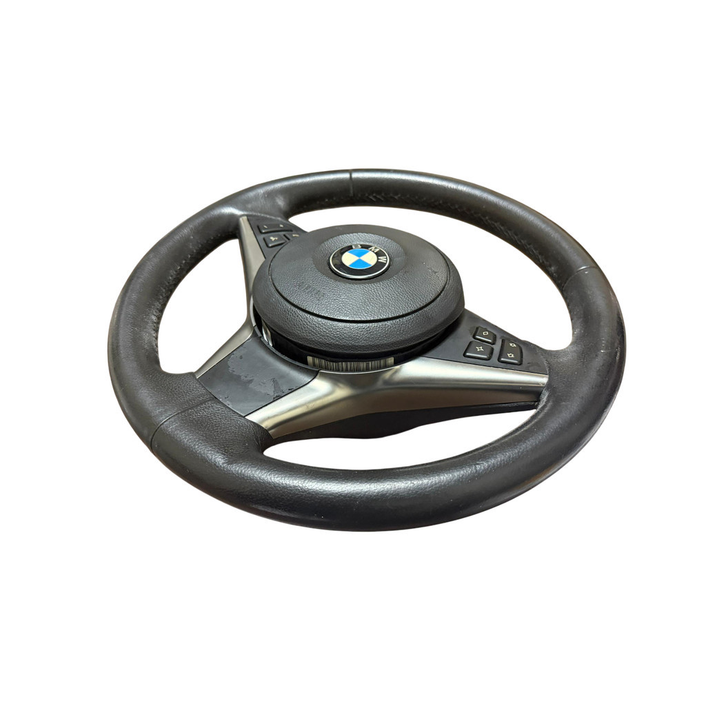 USED ORI BMW 5 SERIES 6 SERIES E60-E63 2004-2009 STEERING WHEEL WITH AIRBAG thumbnail