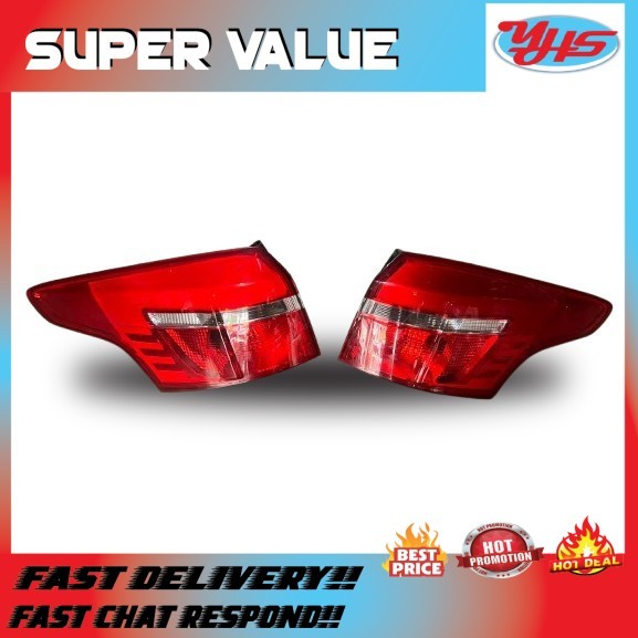 USED ORI FORD FOCUS 2015-2016 TAIL LAMP RH/LH (RH) thumbnail