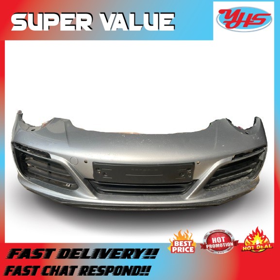 USED ORI PORSCHE 991 GT 2013-2018 FRONT BUMPER COMPLETE