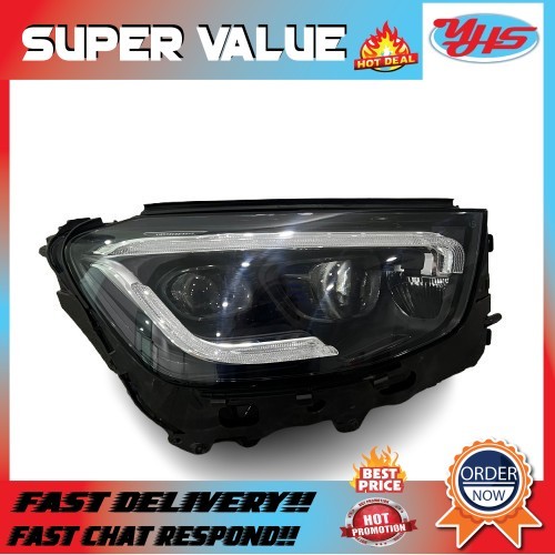 MERCEDES BENZ W253 GLC RIGHT LED HEADLAMP / HEADLIGHT ASSEMBLY USED ORIGINAL(2016-2020)