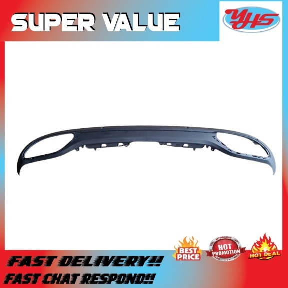 NEW ORI MERCEDES BENZ W205 C-CLASS BUMPER LOWER SPOILER RR