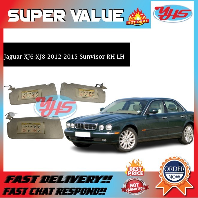 Used Ori Jaguar XJ6-XJ8 2012-2015 Sunvisor RH LH (Per Pcs) (Left (Passenger))