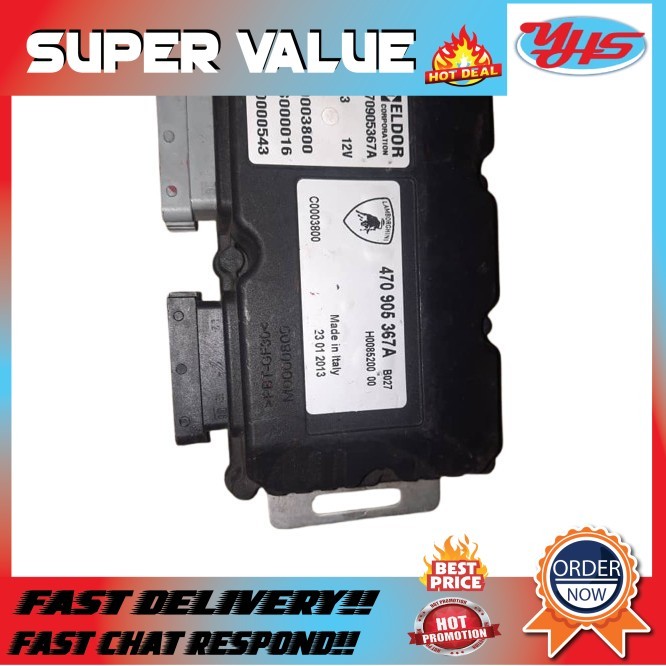 USED ORIGINAL LAMBORGHINI AVENTADOR 2014-2017 ION CONTROL MODULE